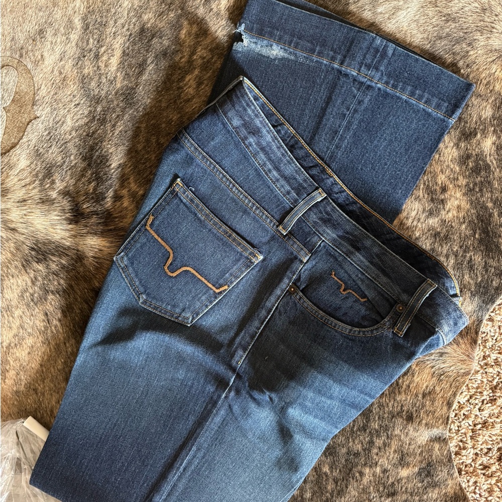 Kimes Ranch Dark Blue bootcut trouser Jeans